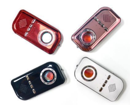 Detector de câmaras de espionagem Vigilância Detector de RF Prevenção de ladrões com alarme de som 0